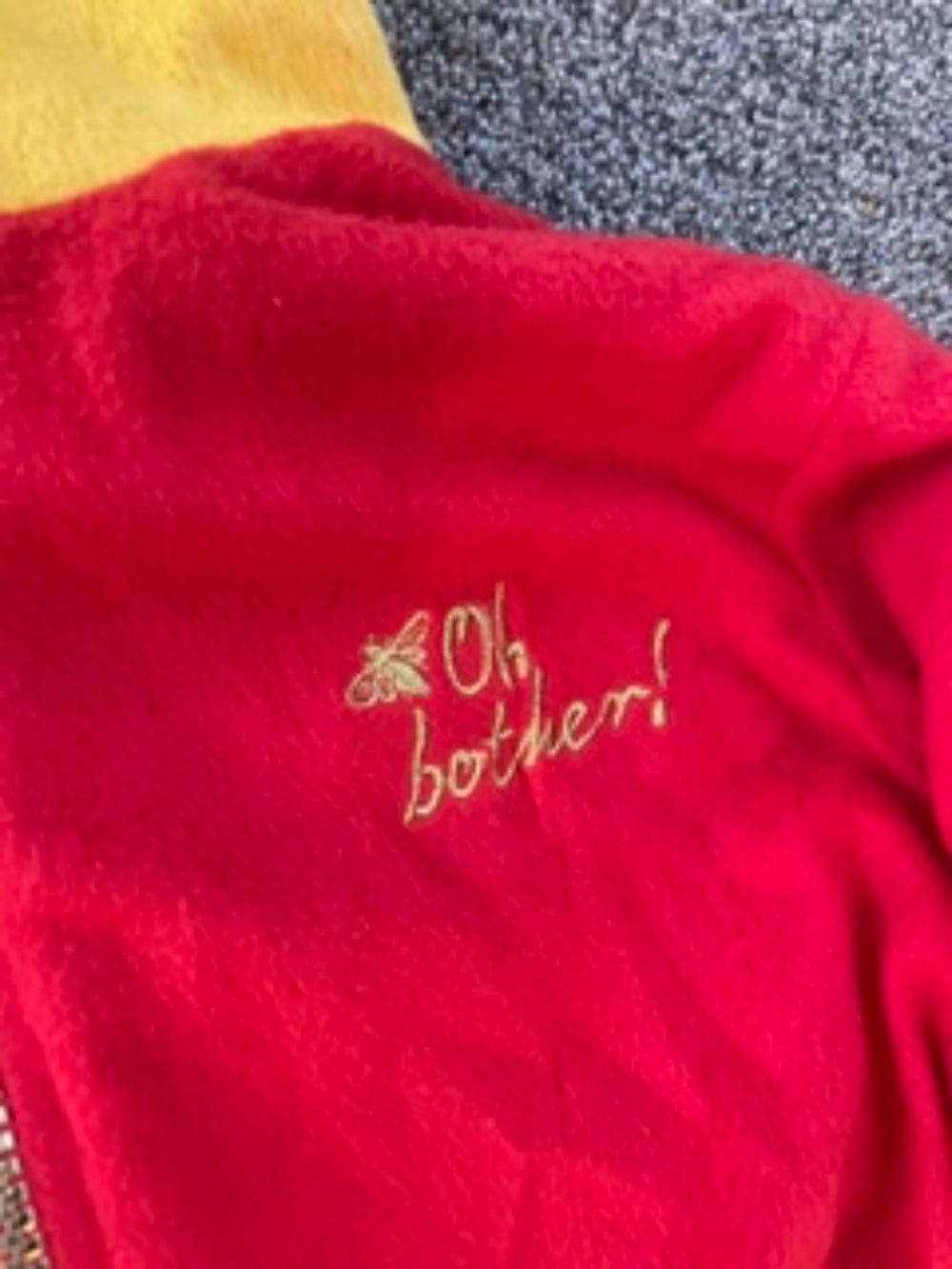 Winnie the Pooh Costume Onesie - Picture 3 of 3